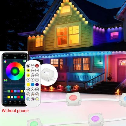 Transformative Smart RGB Outdoor Holiday Lights™