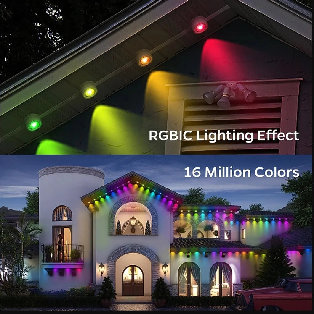 Transformative Smart RGB Outdoor Holiday Lights™