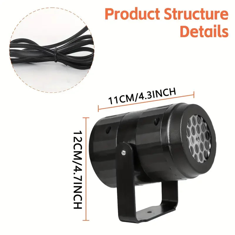 Christmas Snowflake Projector