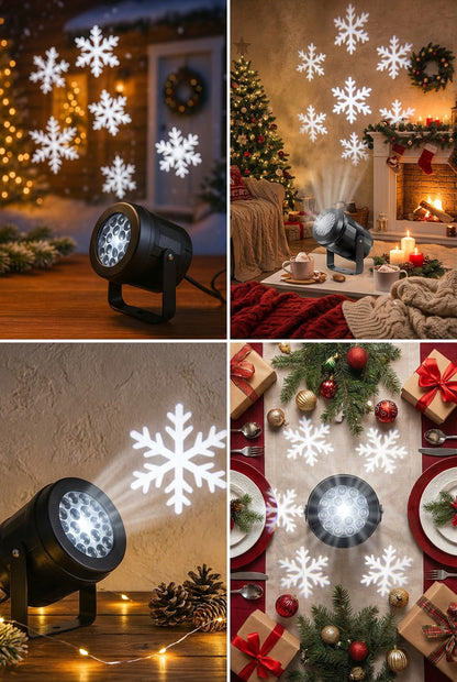 Christmas Snowflake Projector