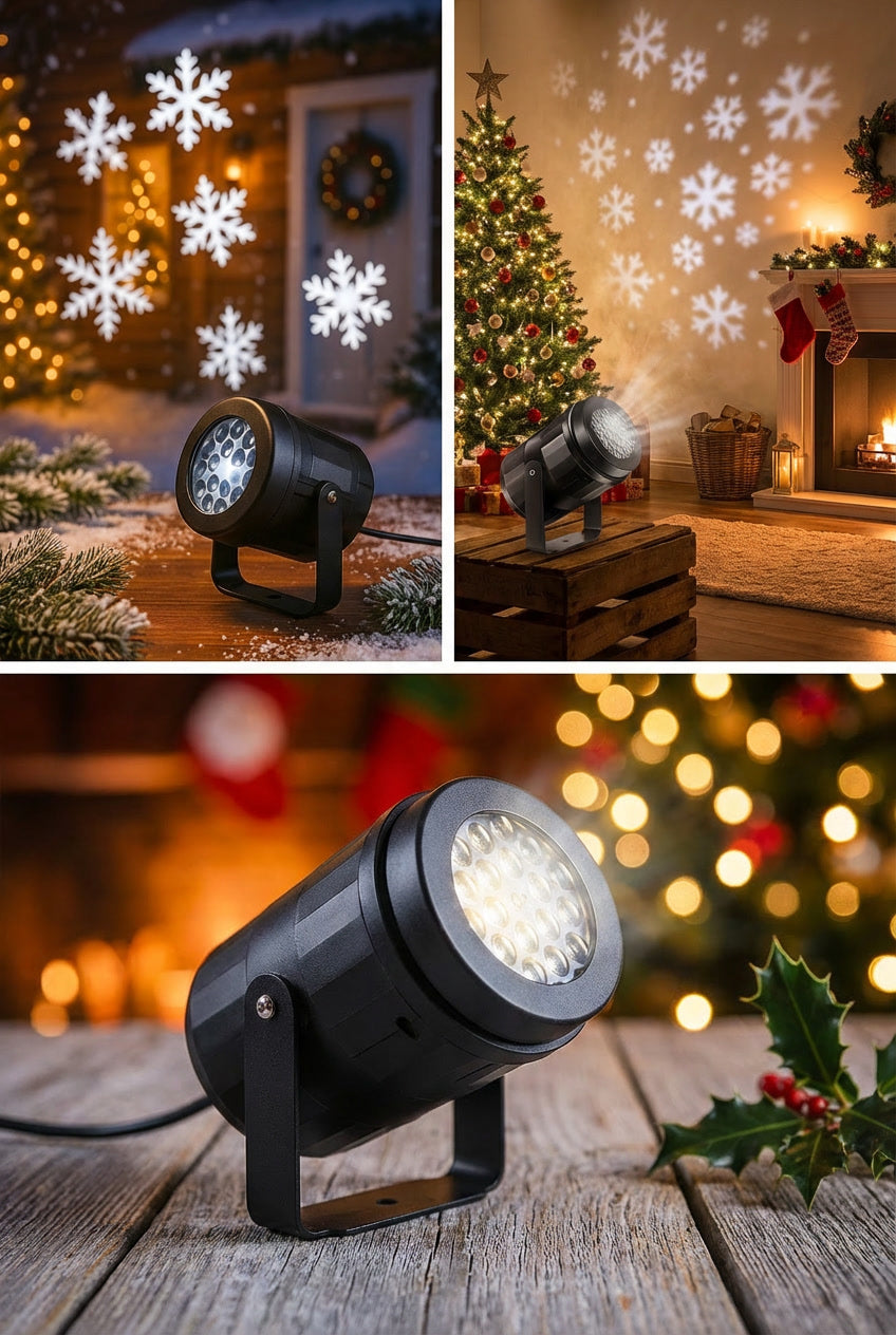 Christmas Snowflake Projector