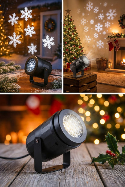 Christmas Snowflake Projector