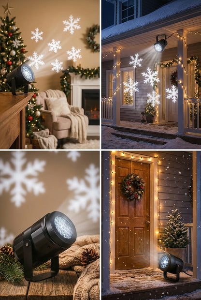 Christmas Snowflake Projector