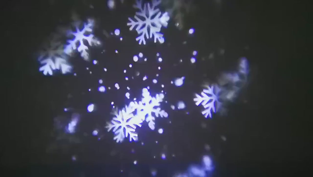 Christmas Snowflake Projector