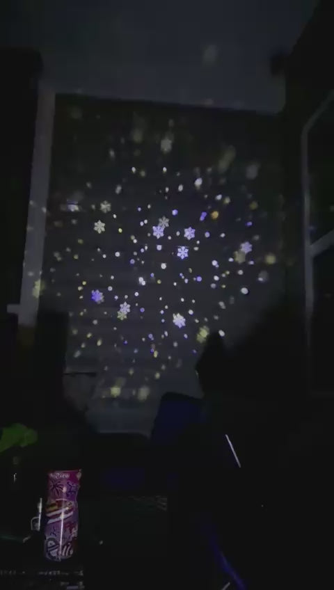 Christmas Snowflake Projector