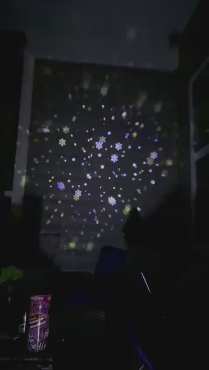 Christmas Snowflake Projector