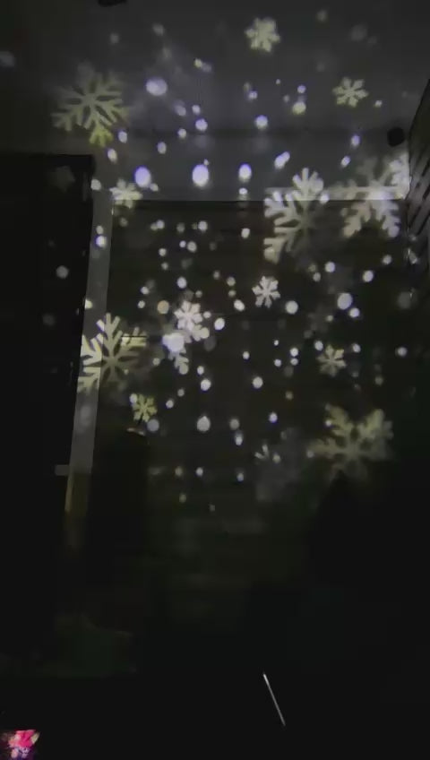 Christmas Snowflake Projector